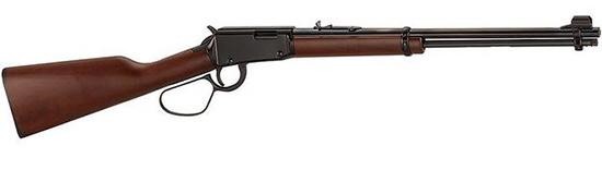 HENRY CLASSIC LEVER ACTION .22 S/L/LR LARGE LOOP 12RD 18.25IN BARREL H001LL - Taurus Savings